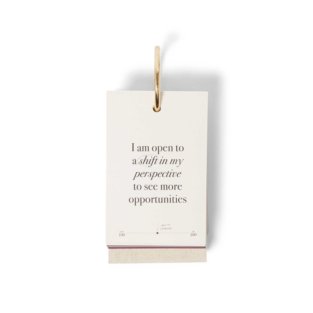 The Head Plan Affirmation Flip Deck | I AM By Louise Thompson | 200 Affermazioni Giornaliere Per Fiducia In Sé, Guarigione E Trasformazione. Con Messaggi Motivanti E Spunti Pratici. Copertina Lino.