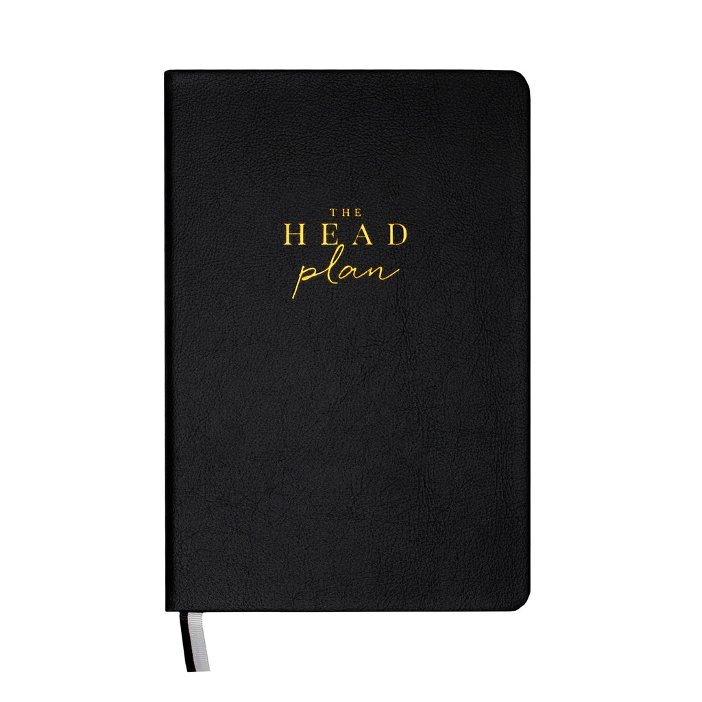 The Head Plan Journal Black