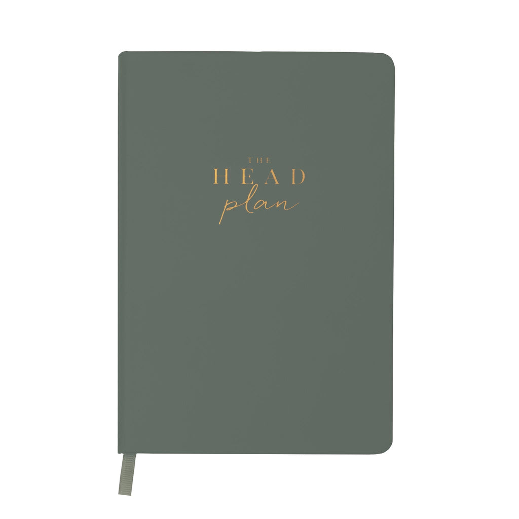 The Head Plan Journal Sage Green