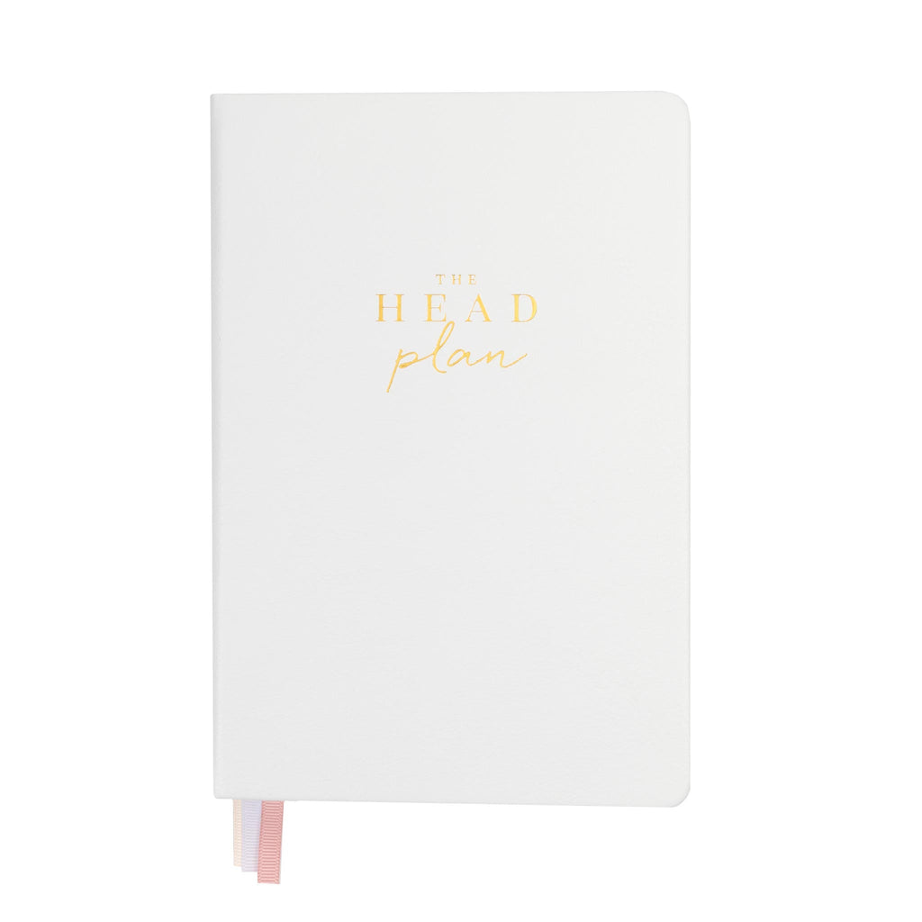 The Head Plan Journal White