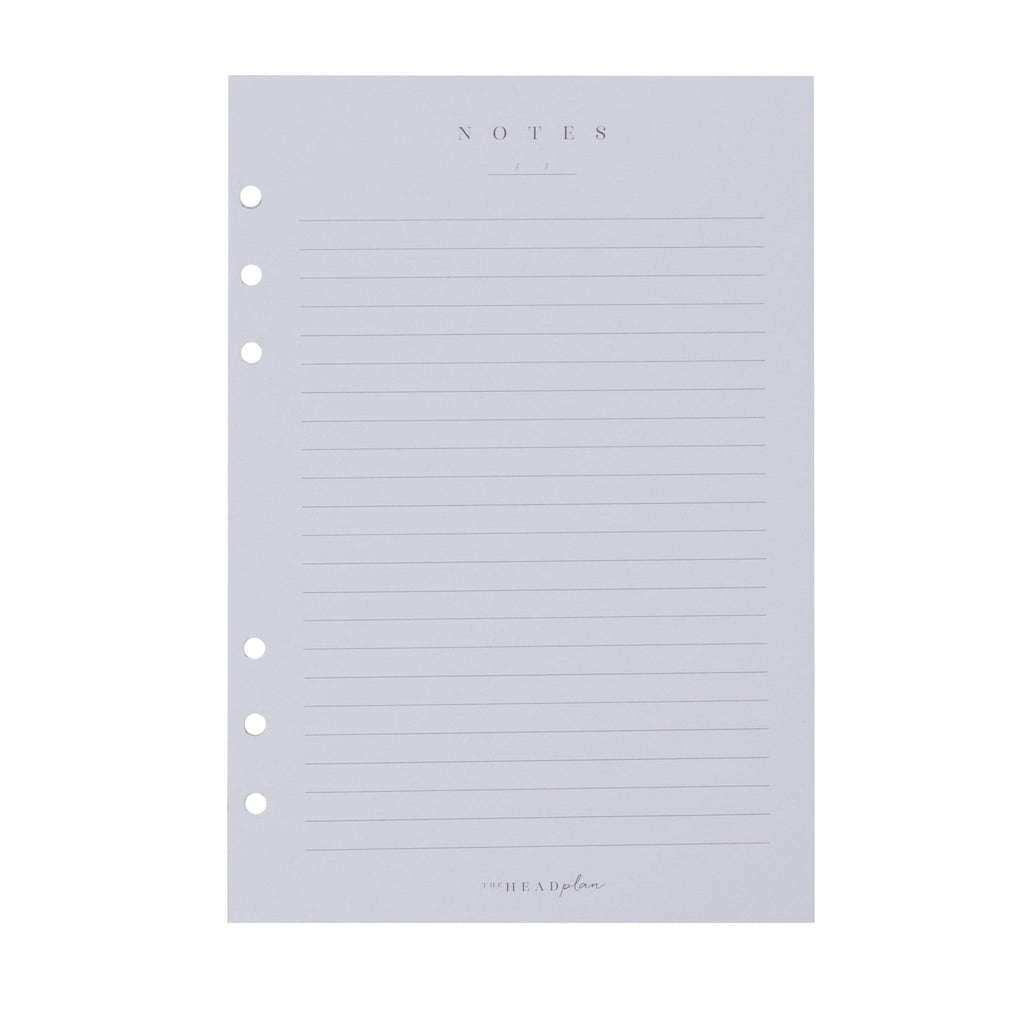 The Head Plan Agenda Notes Pack