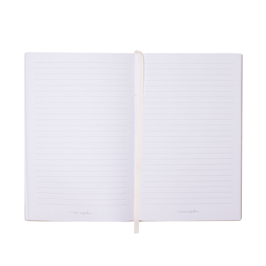 The Head Plan Blank Journal - Inside