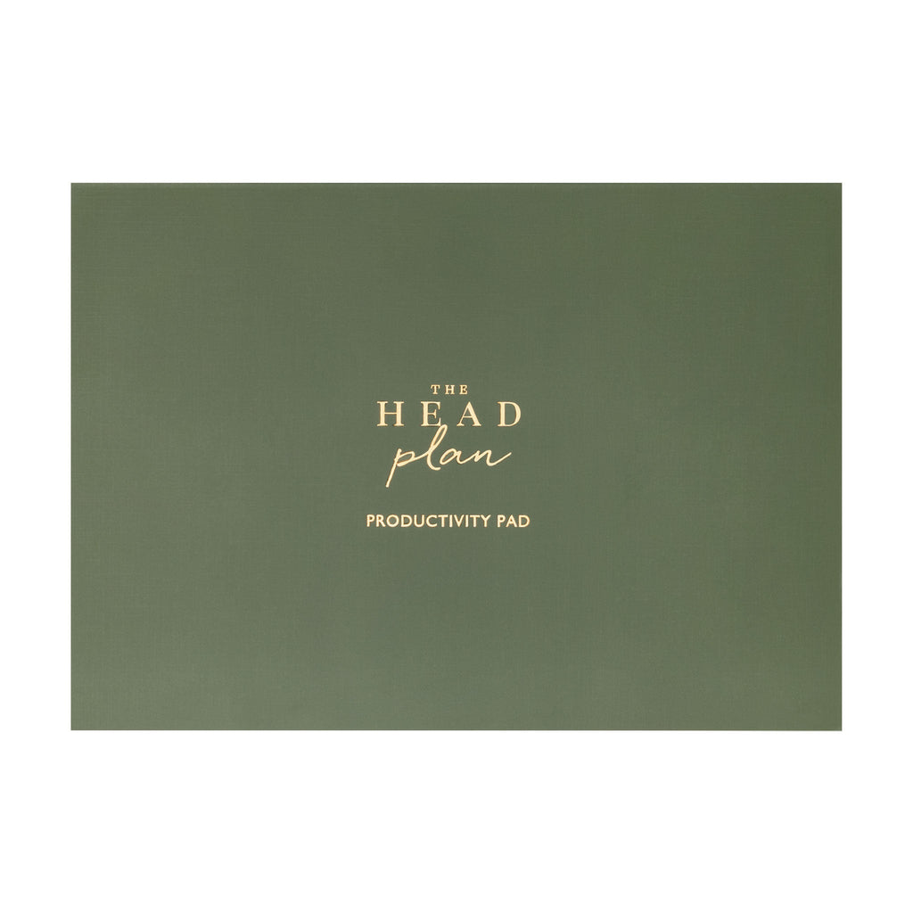 Daily Planner | Productivity Pad | Sage Green