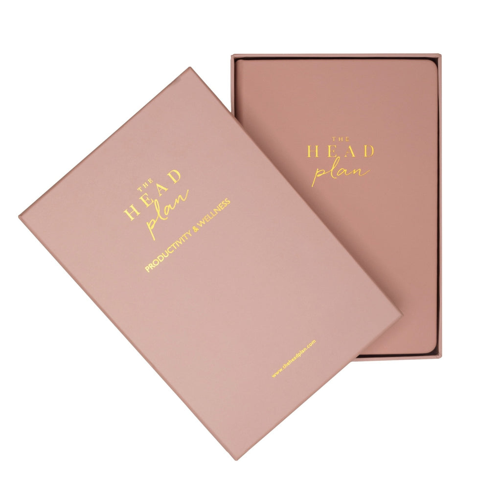 The Head Plan Productivity And Wellness Journal Pink Colour